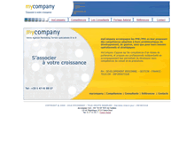 Tablet Screenshot of mycompany.fr